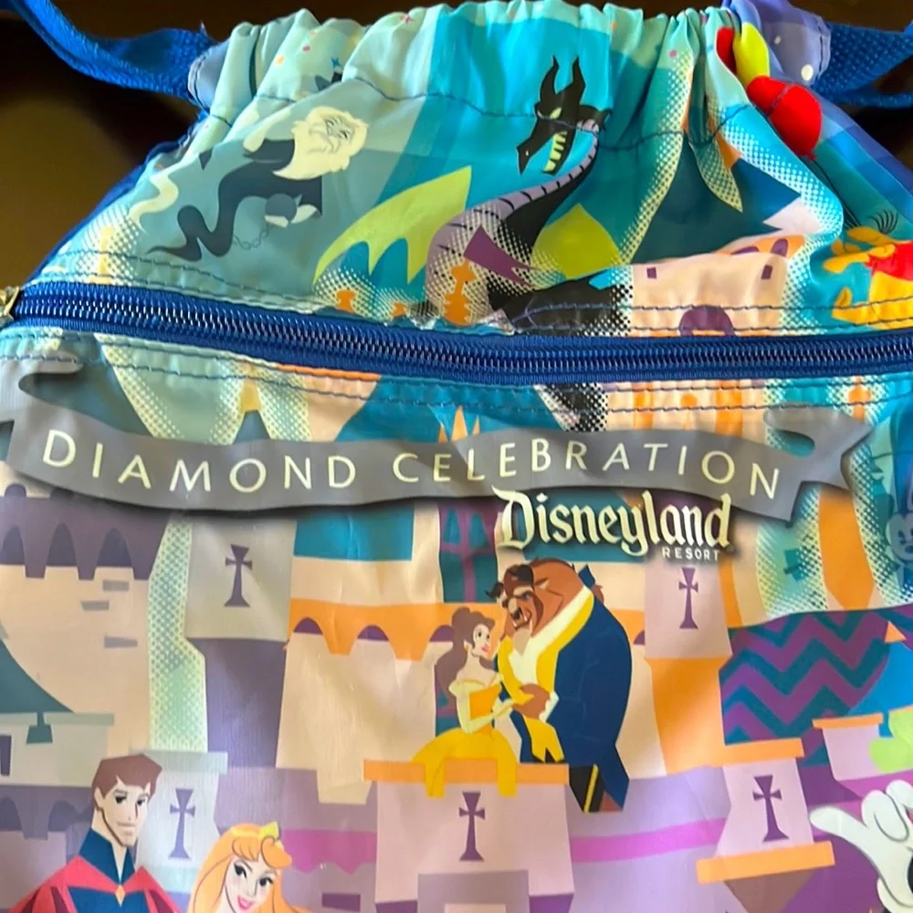 Disney Disneyland Park Authentic Original Diamond Celebration nylon bac…